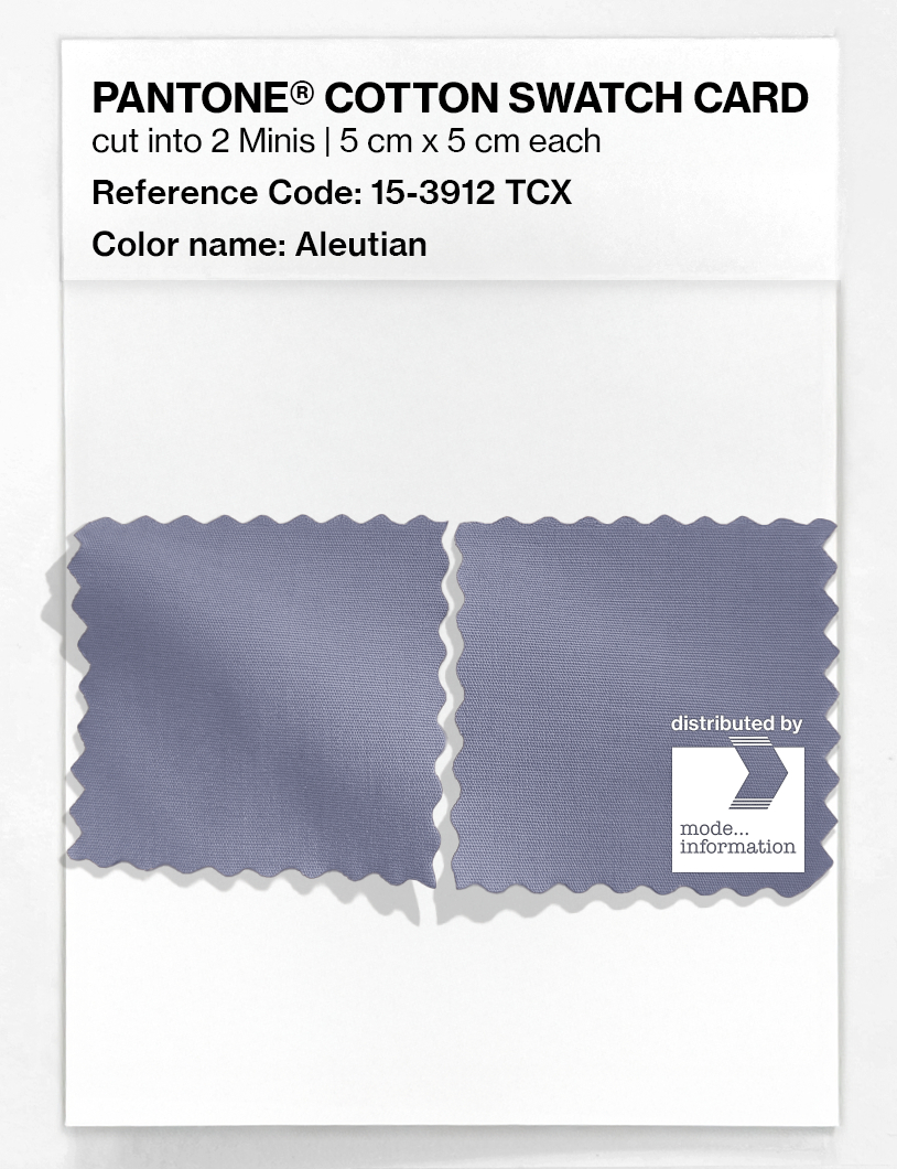 Artikelbild 4 des Artikels “PANTONE® COTTON SWATCH CARD 15-3912 TCX Aleutian “