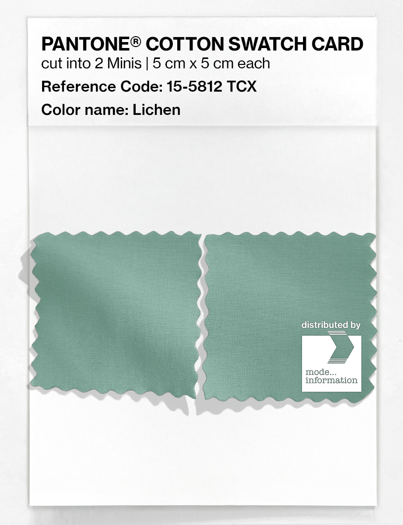 Artikelbild 4 des Artikels “PANTONE® COTTON SWATCH CARD 15-5812 TCX Lichen “