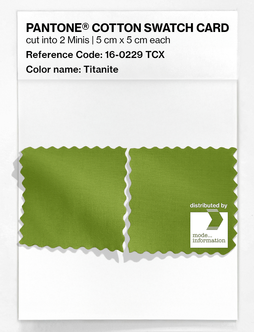Product image 4 of the product “PANTONE® COTTON SWATCH CARD 16-0229 TCX Titanite ”