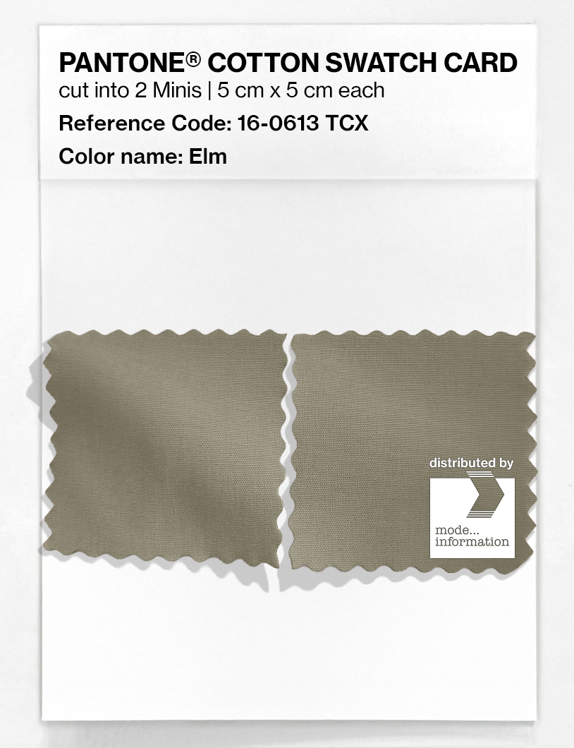 Artikelbild 4 des Artikels “PANTONE® COTTON SWATCH CARD 16-0613 TCX Elm “