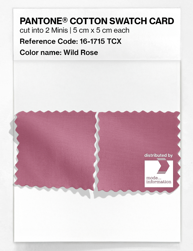 Artikelbild 4 des Artikels “PANTONE® COTTON SWATCH CARD 16-1715 TCX Wild Rose “
