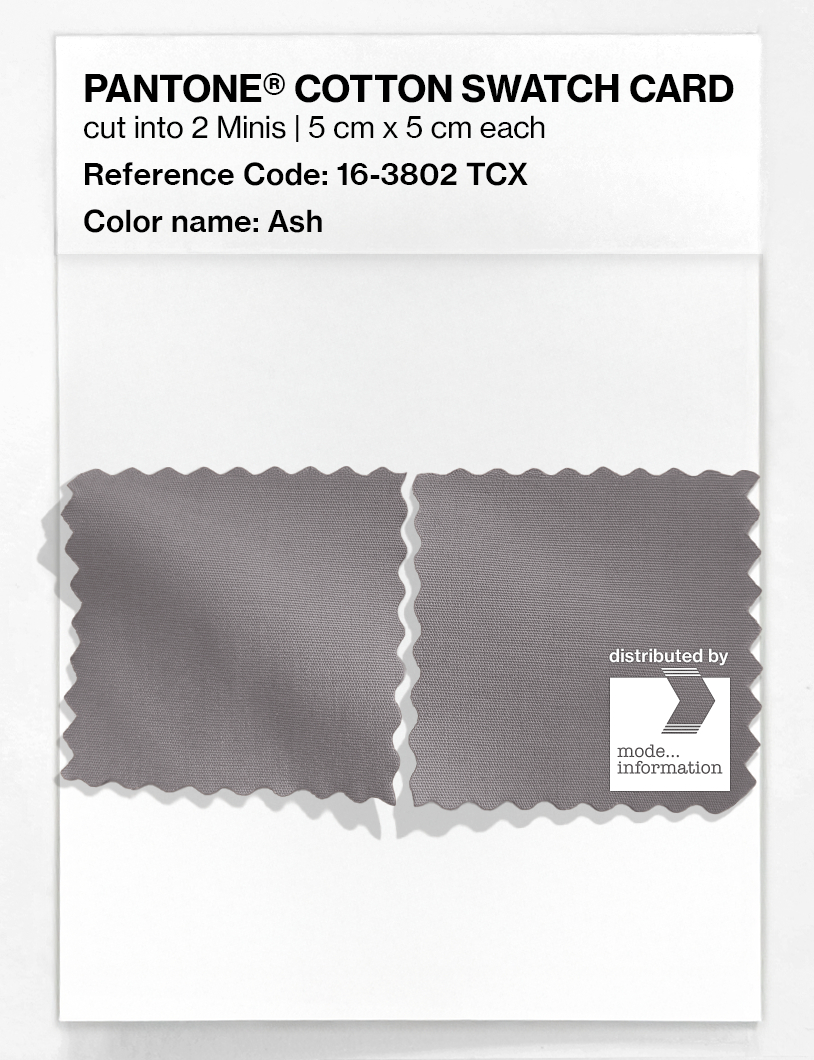 Artikelbild 4 des Artikels “PANTONE® COTTON SWATCH CARD 16-3802 TCX Ash “