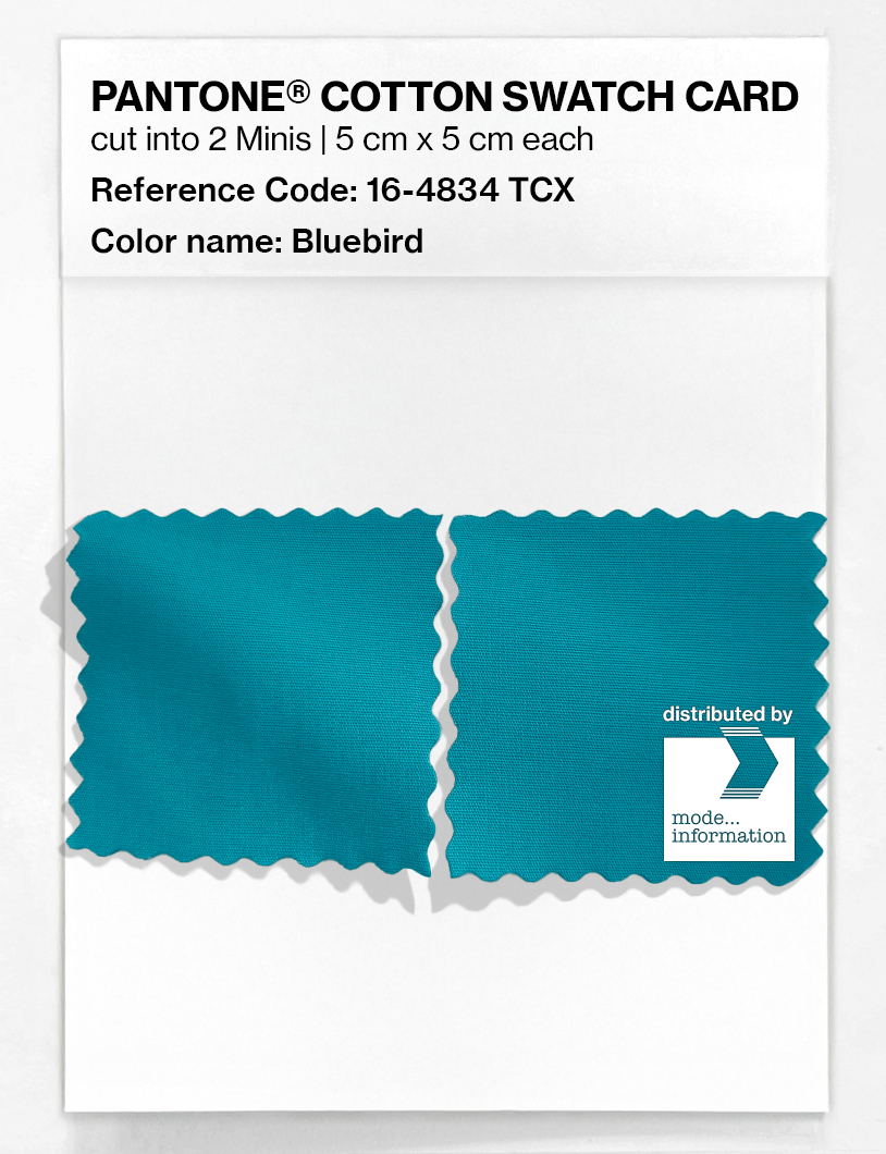 Artikelbild 4 des Artikels “PANTONE® COTTON SWATCH CARD 16-4834 TCX Bluebird “