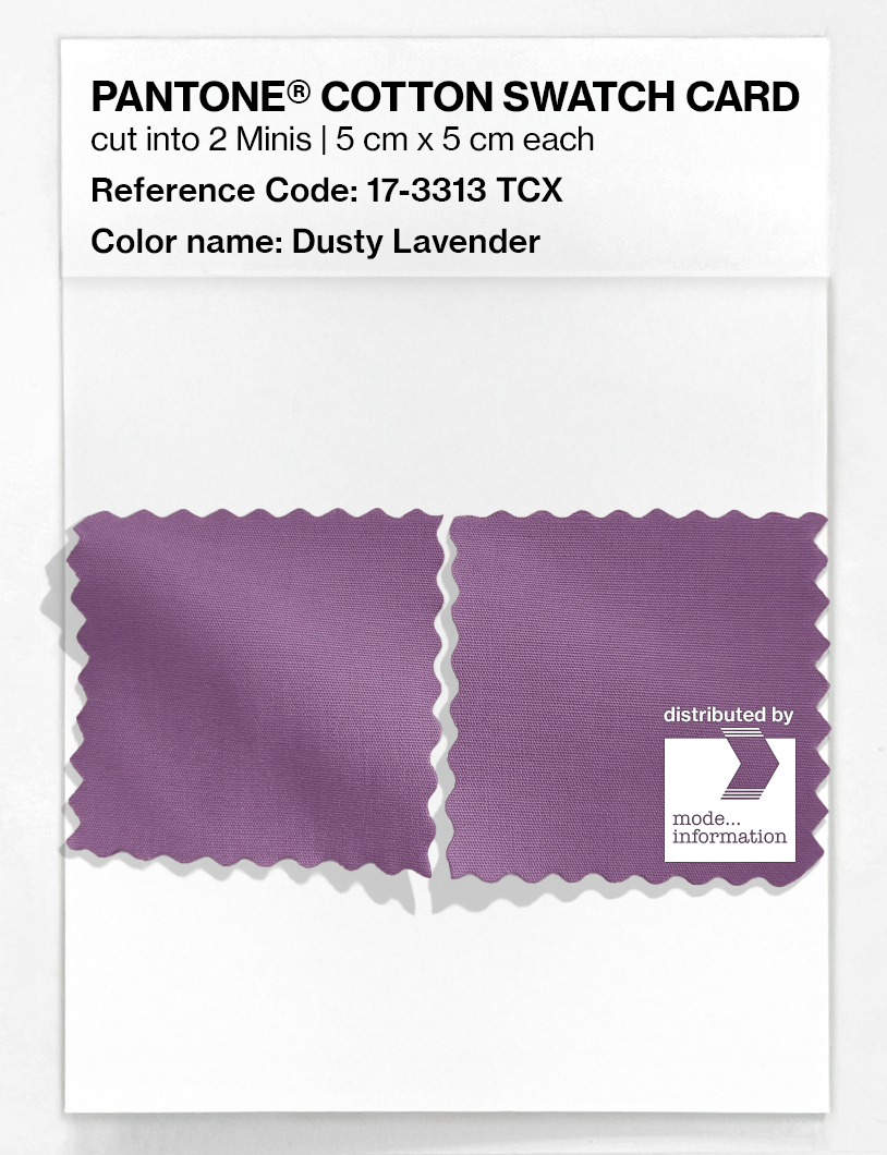 Artikelbild 4 des Artikels “PANTONE® COTTON SWATCH CARD 17-3313 TCX Dusty Lavender “