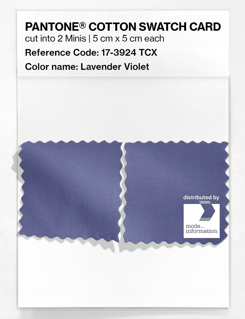Artikelbild 4 des Artikels “PANTONE® COTTON SWATCH CARD 17-3924 TCX Lavender Violet “