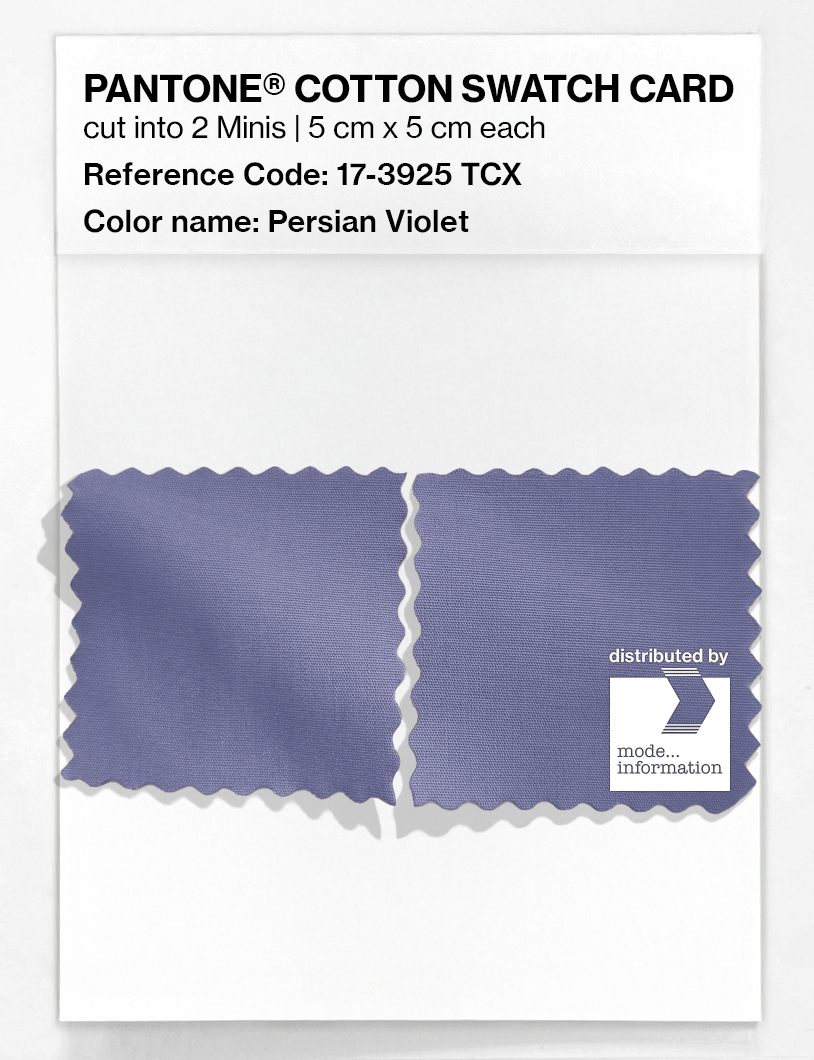Artikelbild 4 des Artikels “PANTONE® COTTON SWATCH CARD 17-3925 TCX Persian Violet “