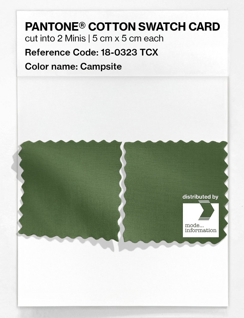 Artikelbild 4 des Artikels “PANTONE® COTTON SWATCH CARD 18-0323 TCX Campsite “