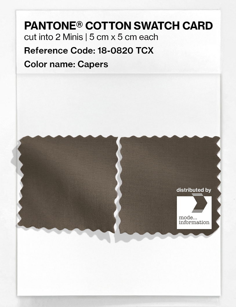 Artikelbild 4 des Artikels “PANTONE® COTTON SWATCH CARD 18-0820 TCX Capers “