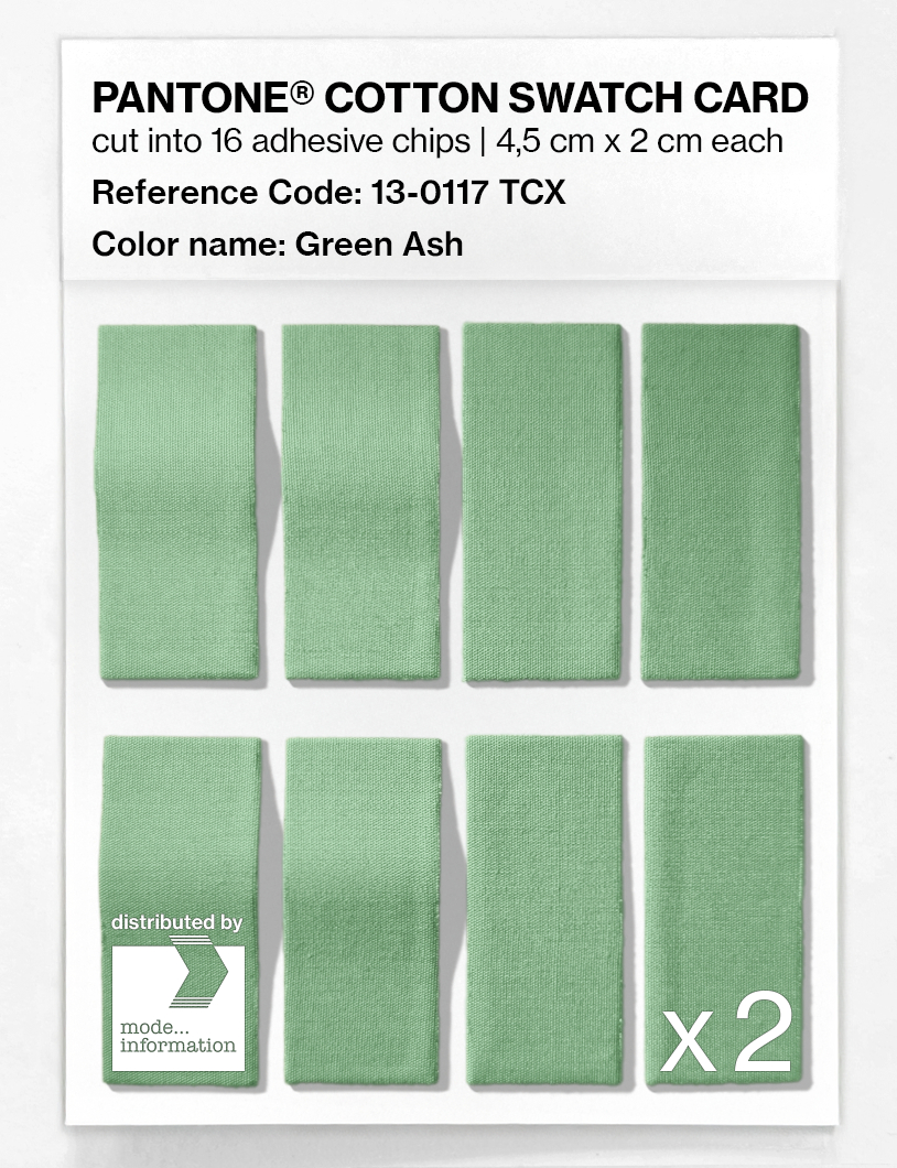 Artikelbild 5 des Artikels “PANTONE® COTTON SWATCH CARD 13-0117 TCX Green Ash “