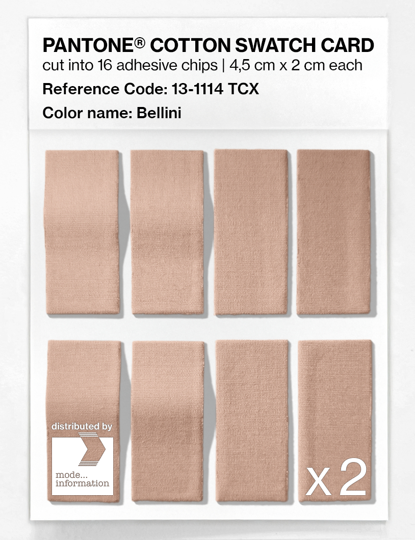 Artikelbild 5 des Artikels “PANTONE® COTTON SWATCH CARD 13-1114 TCX Bellini “