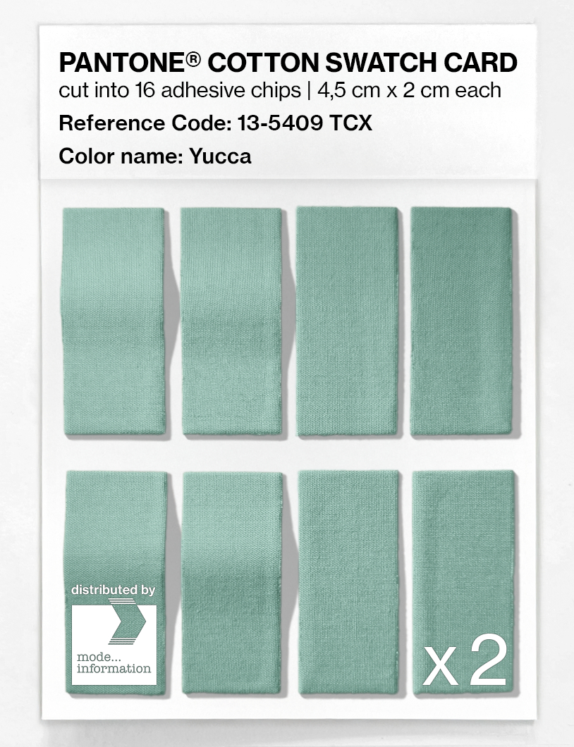 Artikelbild 5 des Artikels “PANTONE® COTTON SWATCH CARD 13-5409 TCX Yucca “