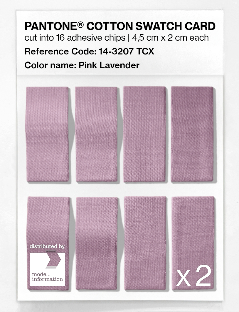 Artikelbild 5 des Artikels “PANTONE® COTTON SWATCH CARD 14-3207 TCX Pink Lavender “
