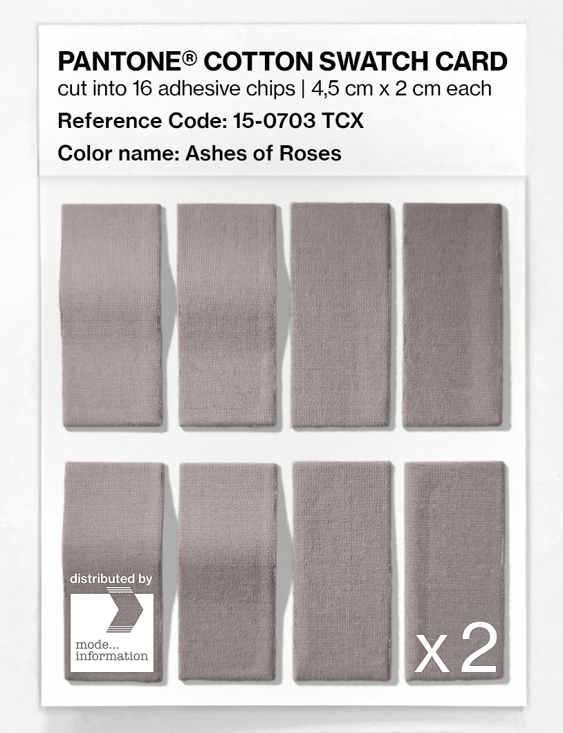 Artikelbild 5 des Artikels “PANTONE® COTTON SWATCH CARD 15-0703 TCX Ashes of Roses “