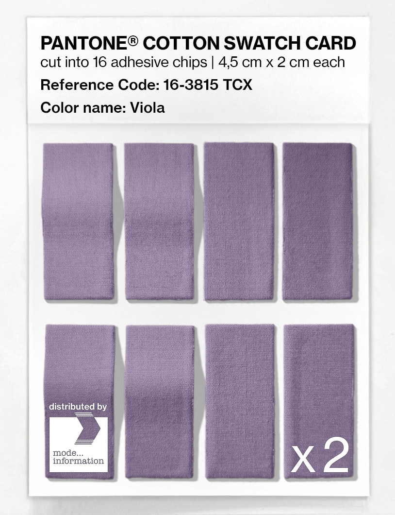 Artikelbild 5 des Artikels “PANTONE® COTTON SWATCH CARD 16-3815 TCX Viola “
