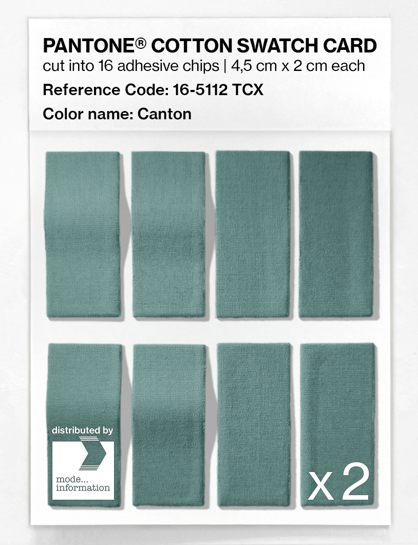 Artikelbild 5 des Artikels “PANTONE® COTTON SWATCH CARD 16-5112 TCX Canton “