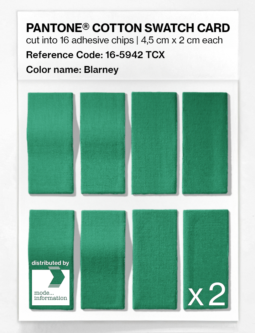 Artikelbild 5 des Artikels “PANTONE® COTTON SWATCH CARD 16-5942 TCX Blarney “