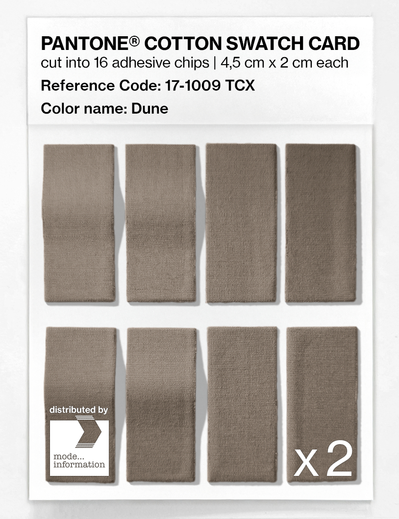 Artikelbild 5 des Artikels “PANTONE® COTTON SWATCH CARD 17-1009 TCX Dune “