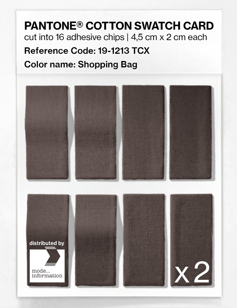 Artikelbild 5 des Artikels “PANTONE® COTTON SWATCH CARD 19-1213 TCX Shopping Bag “