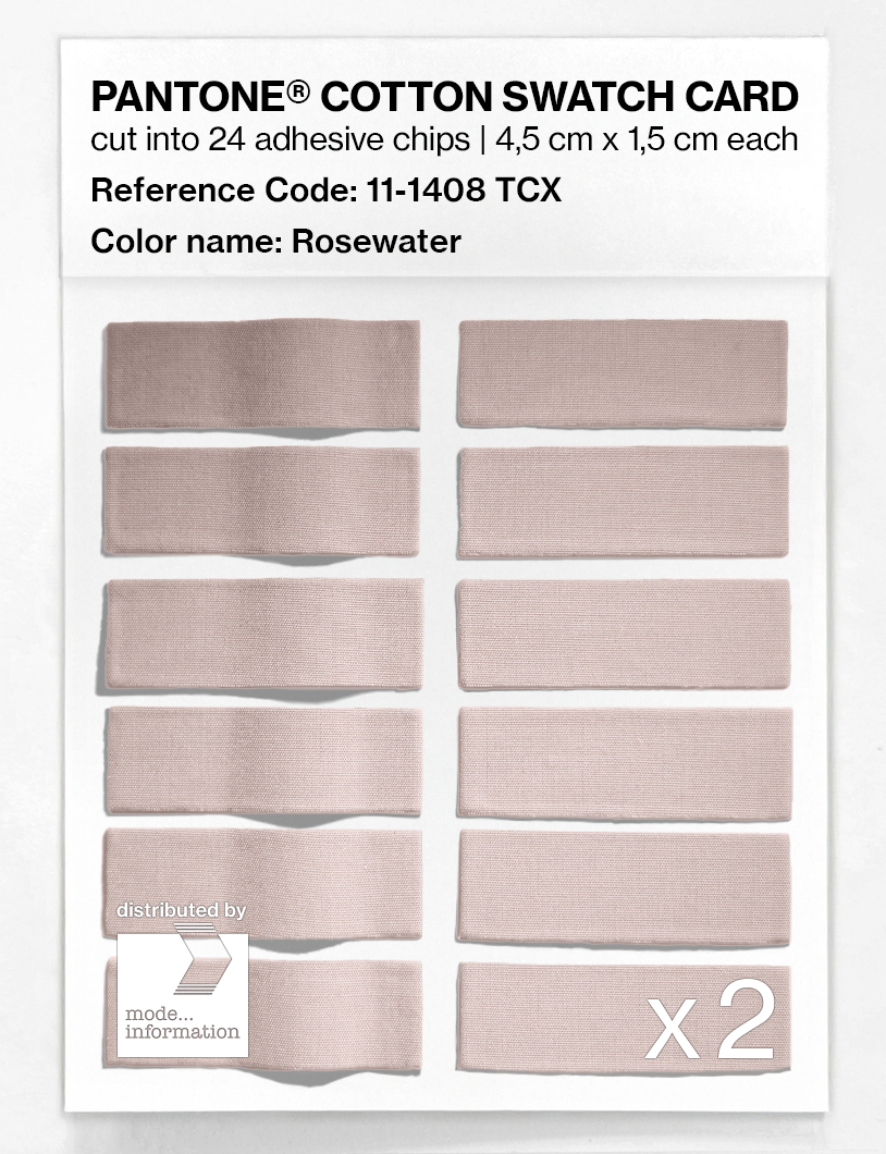 Artikelbild 6 des Artikels “PANTONE® COTTON SWATCH CARD 11-1408 TCX Rosewater “