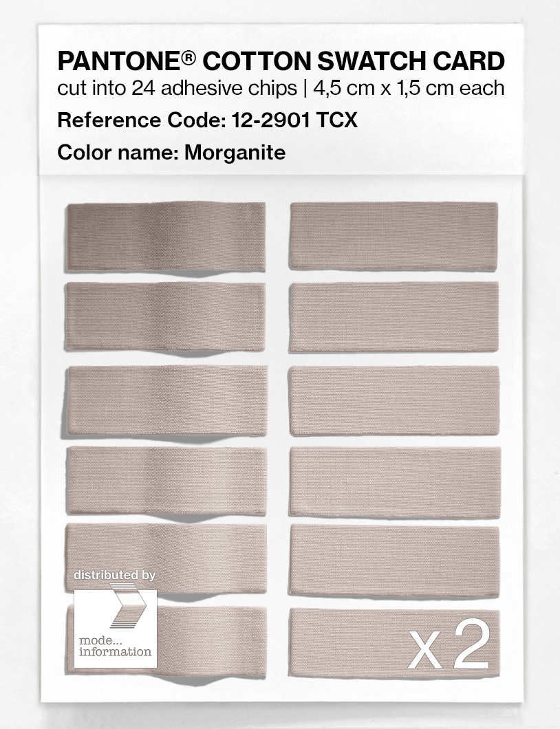 Artikelbild 6 des Artikels “PANTONE® COTTON SWATCH CARD 12-2901 TCX Morganite “