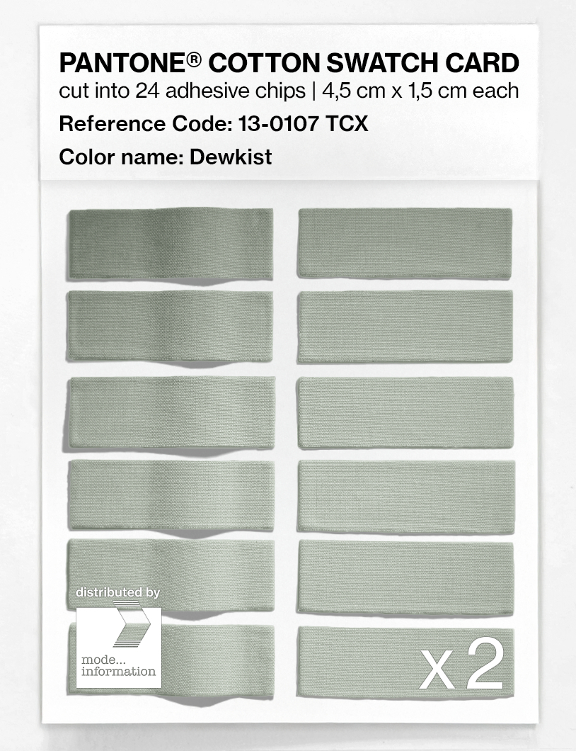 Artikelbild 6 des Artikels “PANTONE® COTTON SWATCH CARD 13-0107 TCX Dewkist “