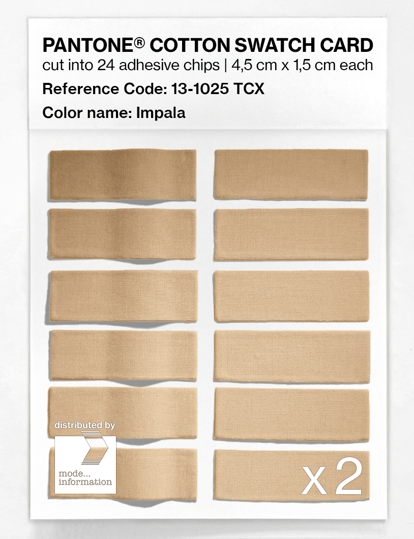 Artikelbild 6 des Artikels “PANTONE® COTTON SWATCH CARD 13-1025 TCX Impala “