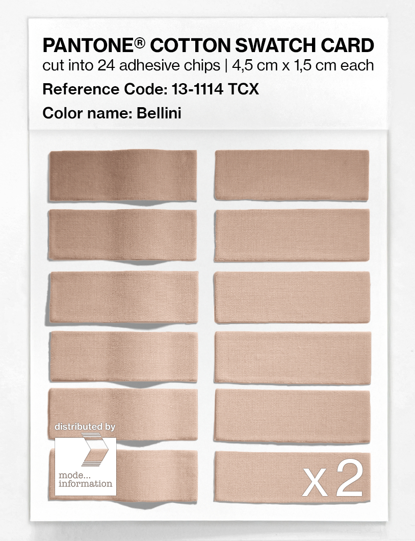 Artikelbild 6 des Artikels “PANTONE® COTTON SWATCH CARD 13-1114 TCX Bellini “