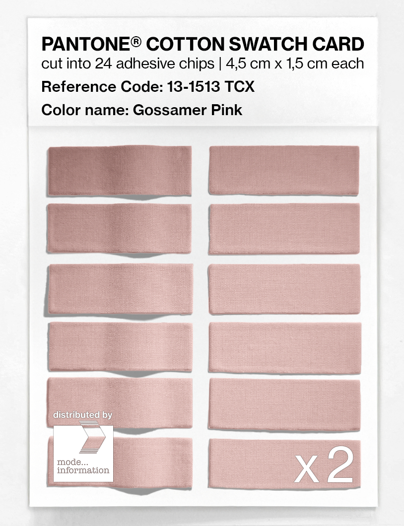 Artikelbild 6 des Artikels “PANTONE® COTTON SWATCH CARD 13-1513 TCX Gossamer Pink “