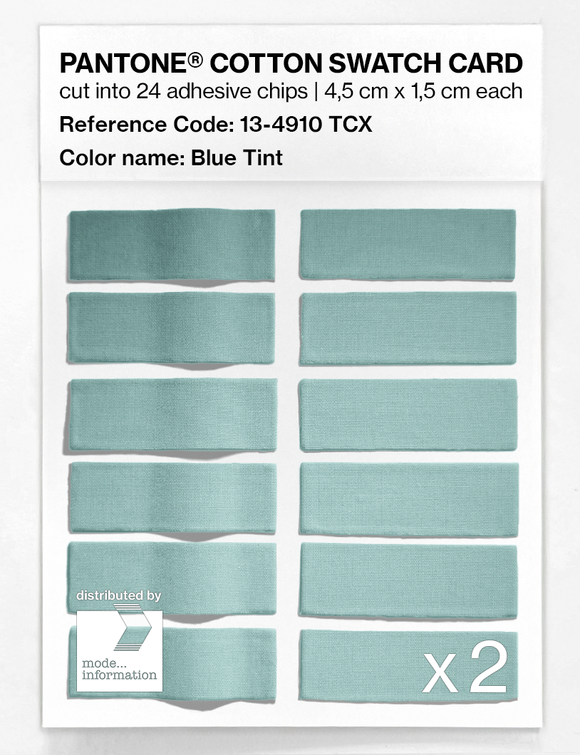 Artikelbild 6 des Artikels “PANTONE® COTTON SWATCH CARD 13-4910 TCX Blue Tint “