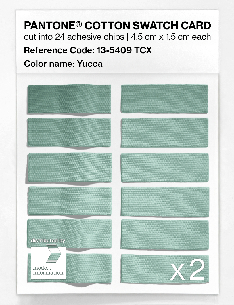 Artikelbild 6 des Artikels “PANTONE® COTTON SWATCH CARD 13-5409 TCX Yucca “