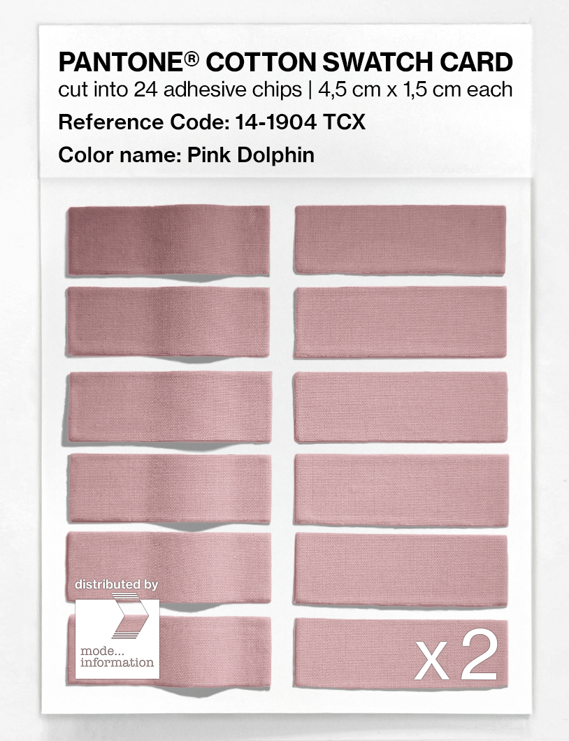 Artikelbild 6 des Artikels “PANTONE® COTTON SWATCH CARD 14-1904 TCX Pink Dolphin “