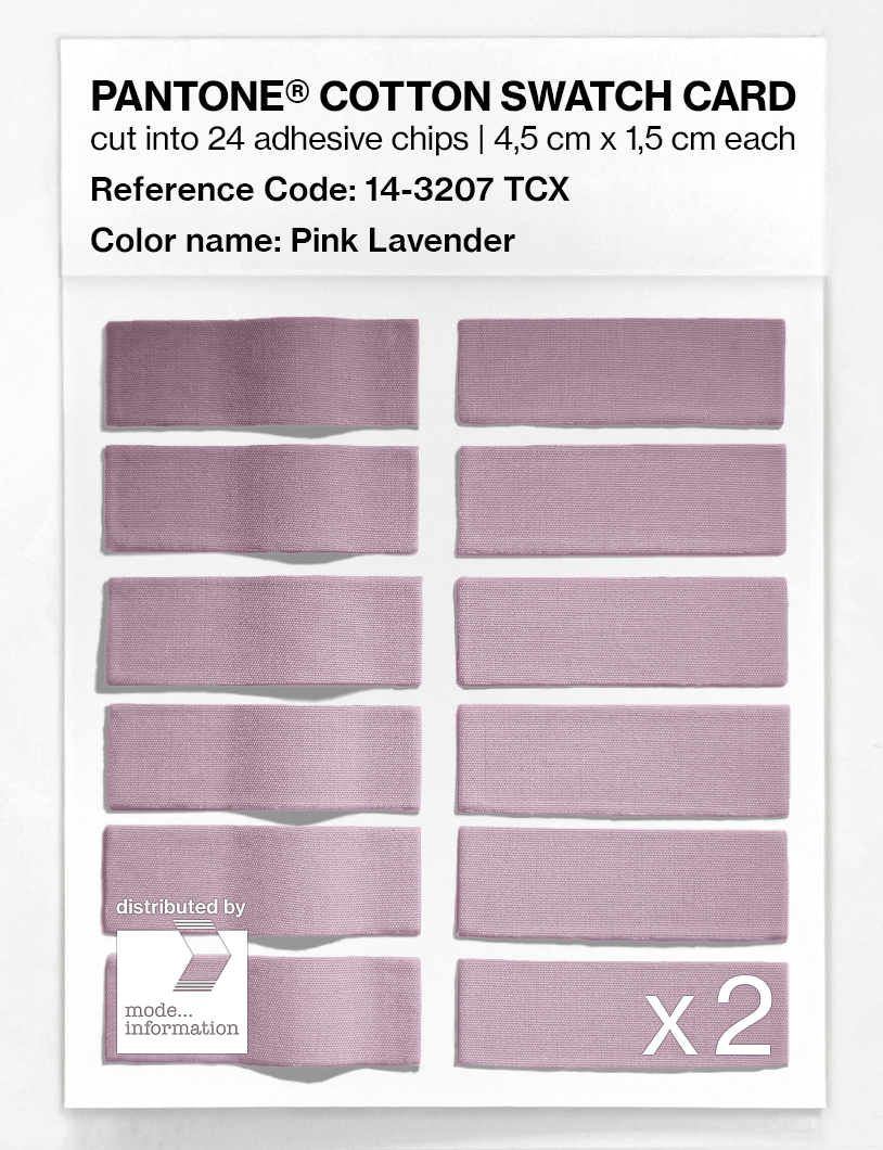Artikelbild 6 des Artikels “PANTONE® COTTON SWATCH CARD 14-3207 TCX Pink Lavender “