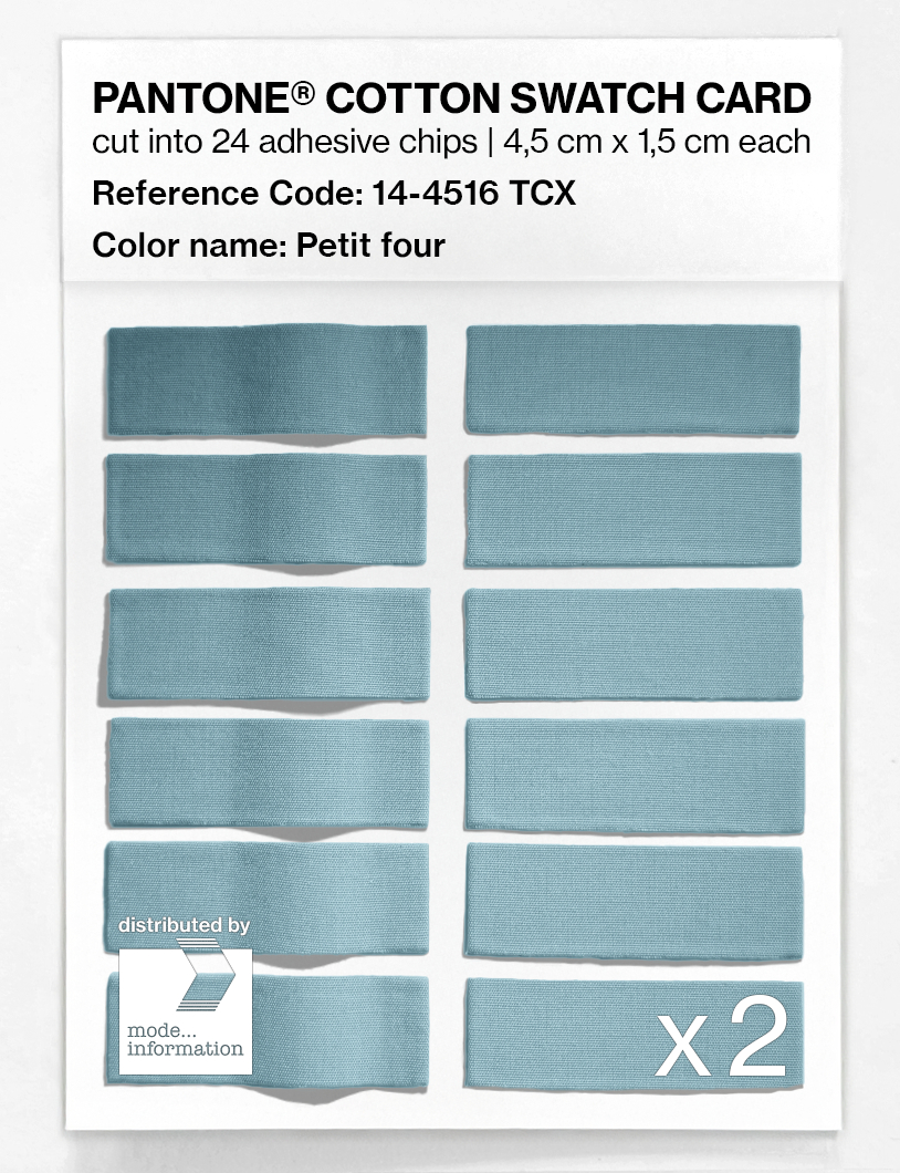 Artikelbild 6 des Artikels “PANTONE® COTTON SWATCH CARD 14-4516 TCX Petit four “