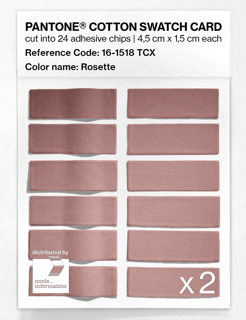 Artikelbild 6 des Artikels “PANTONE® COTTON SWATCH CARD 16-1518 TCX Rosette “