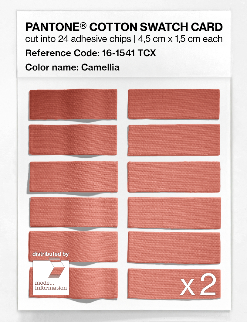 Artikelbild 6 des Artikels “PANTONE® COTTON SWATCH CARD 16-1541 TCX Camellia “