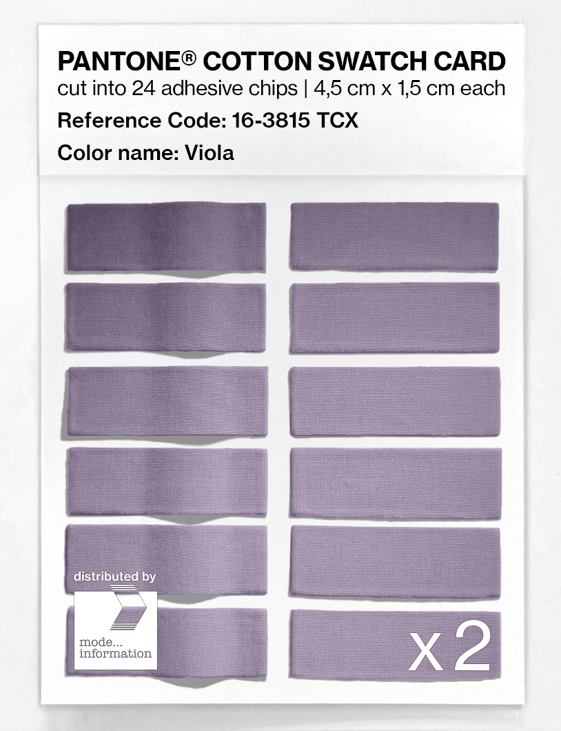 Artikelbild 6 des Artikels “PANTONE® COTTON SWATCH CARD 16-3815 TCX Viola “