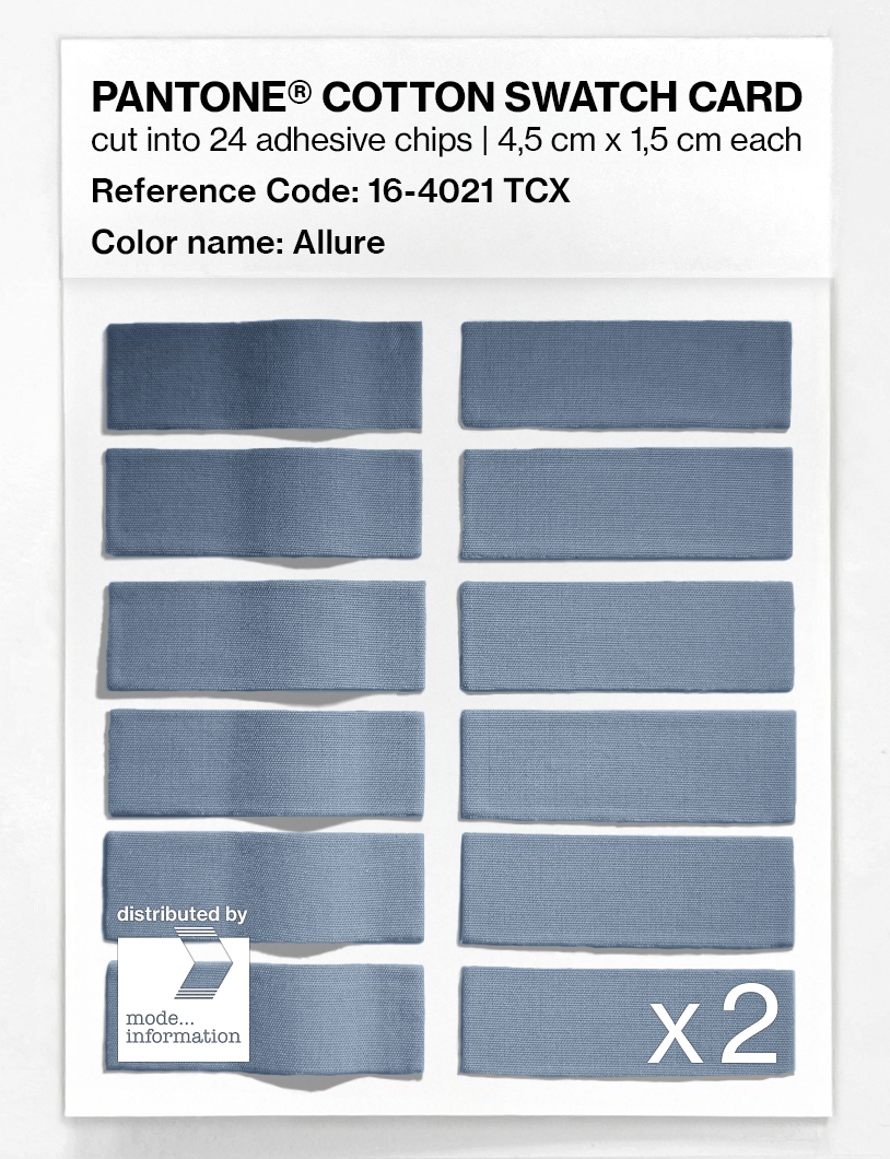 Artikelbild 6 des Artikels “PANTONE® COTTON SWATCH CARD 16-4021 TCX Allure “