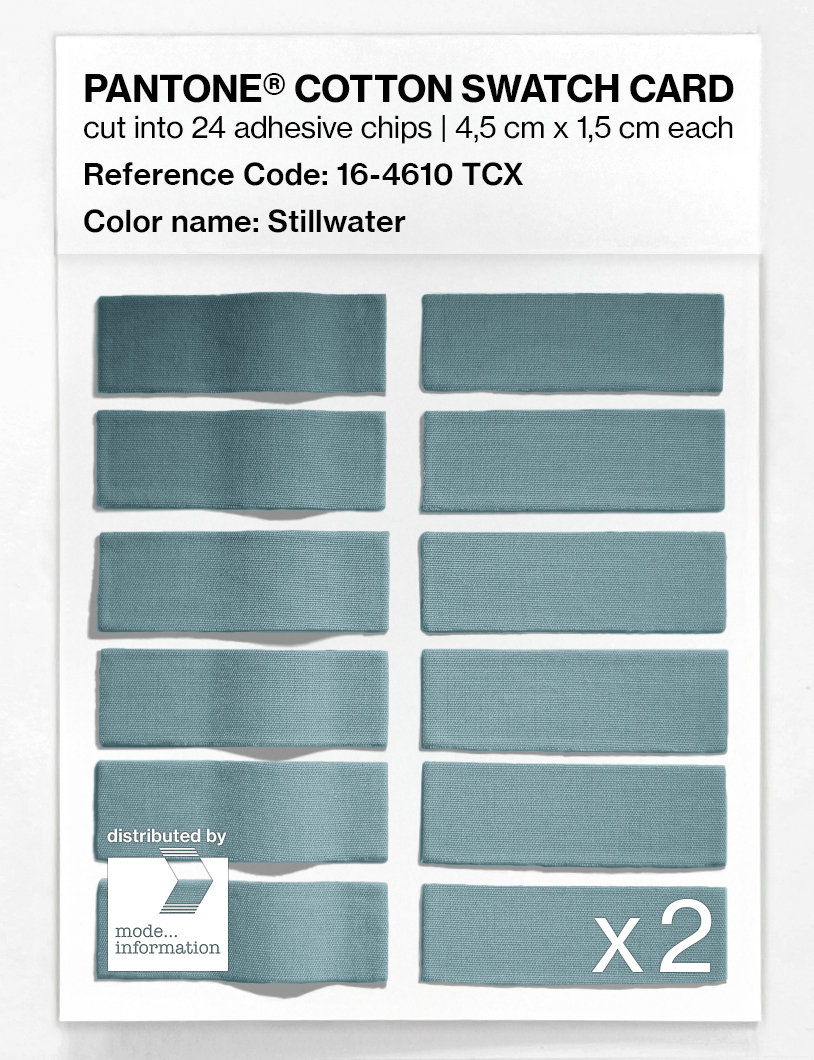 Artikelbild 6 des Artikels “PANTONE® COTTON SWATCH CARD 16-4610 TCX Stillwater “