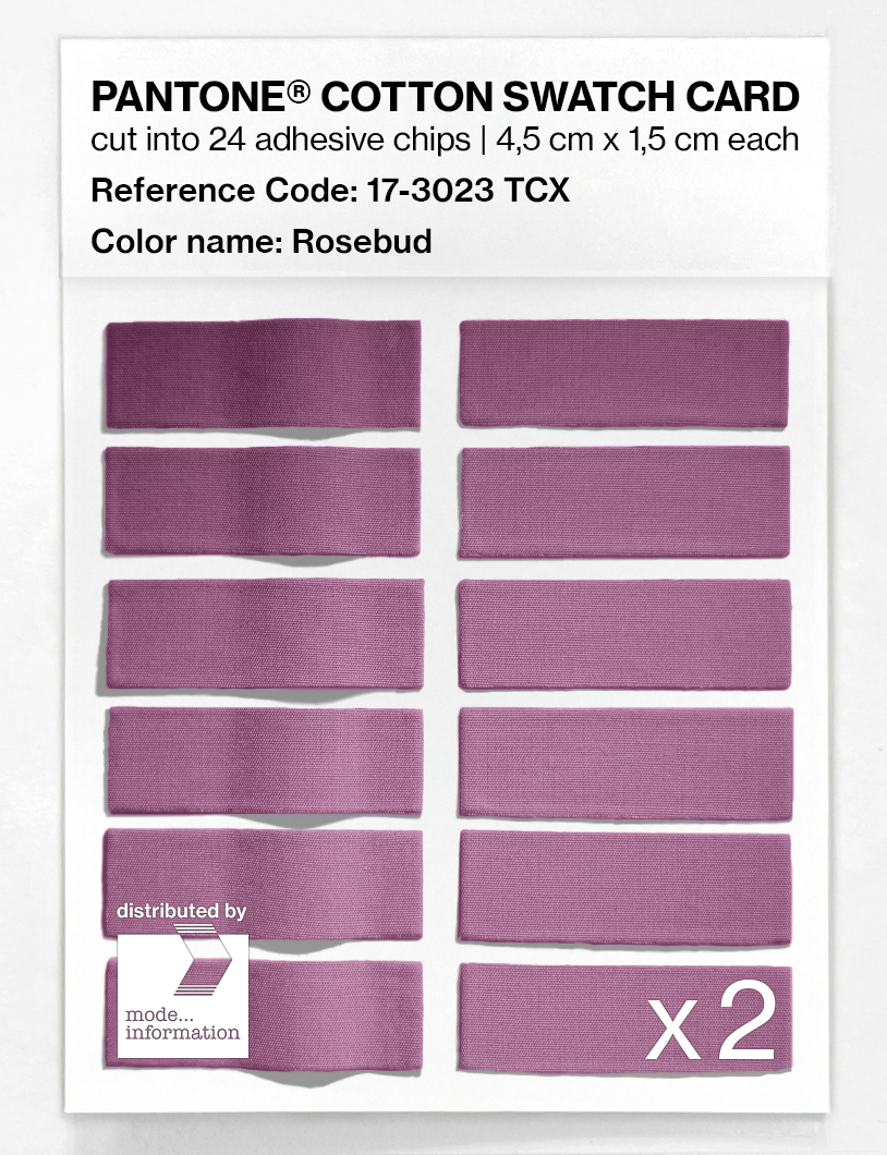 Artikelbild 6 des Artikels “PANTONE® COTTON SWATCH CARD 17-3023 TCX Rosebud “