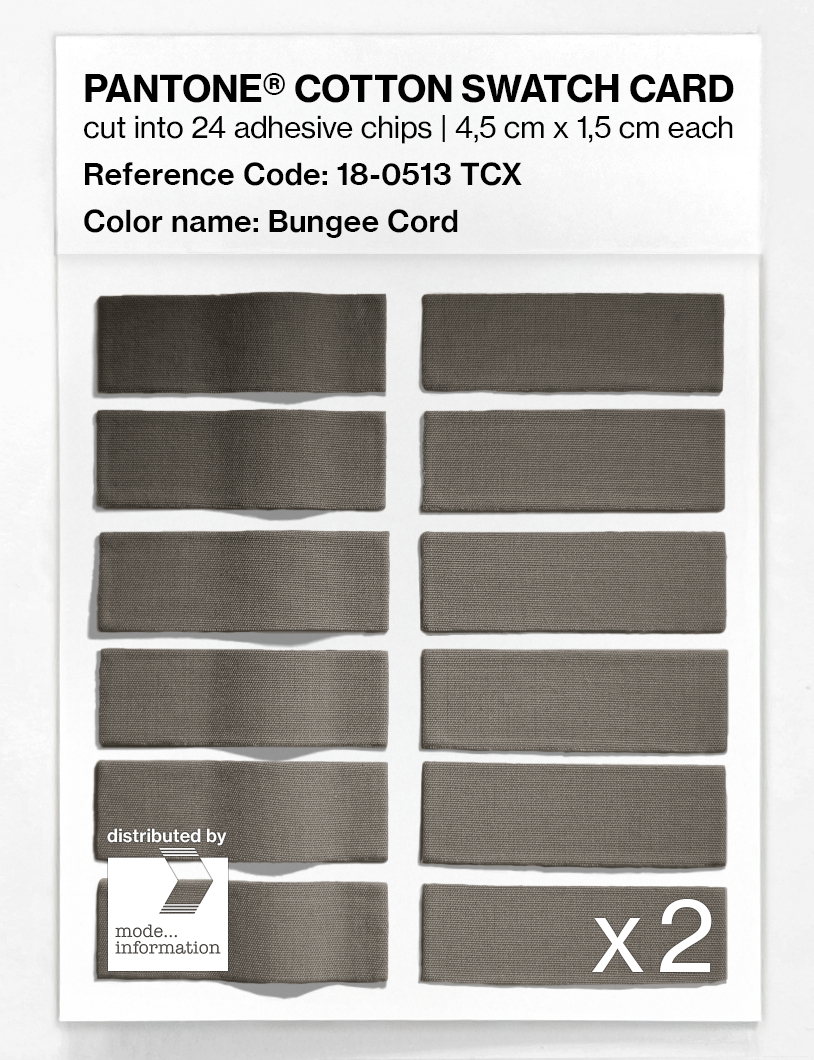 Artikelbild 6 des Artikels “PANTONE® COTTON SWATCH CARD 18-0513 TCX Bungee Cord “