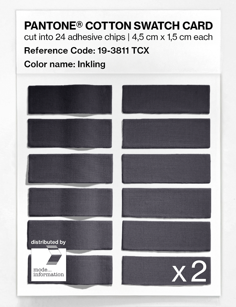 Artikelbild 6 des Artikels “PANTONE® COTTON SWATCH CARD 19-3811 TCX Inkling “
