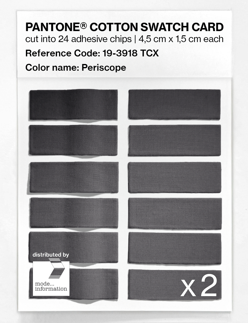 Artikelbild 6 des Artikels “PANTONE® COTTON SWATCH CARD 19-3918 TCX Periscope “