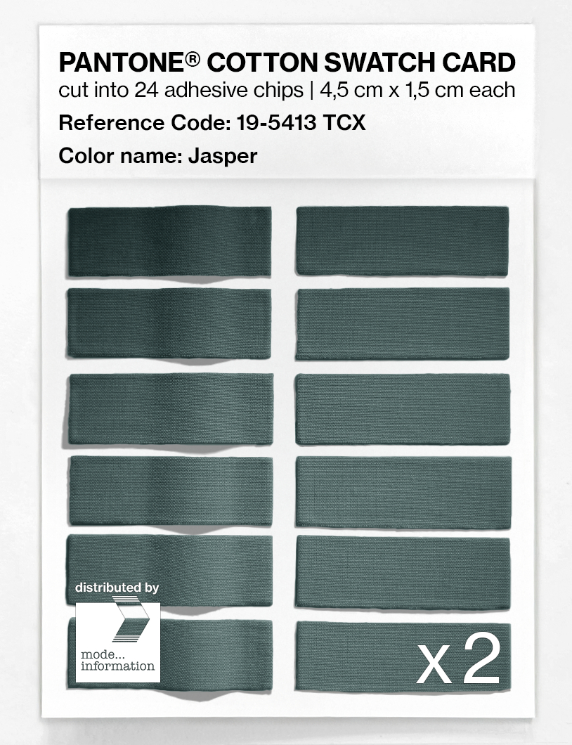 Artikelbild 6 des Artikels “PANTONE® COTTON SWATCH CARD 19-5413 TCX Jasper “